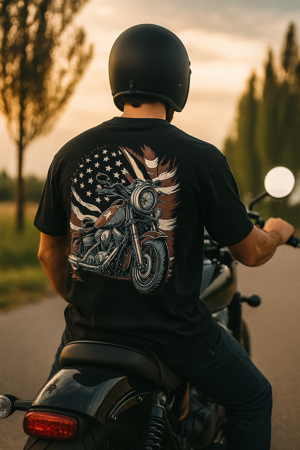 American Classic Rider – Vintage Motorcycle Tee