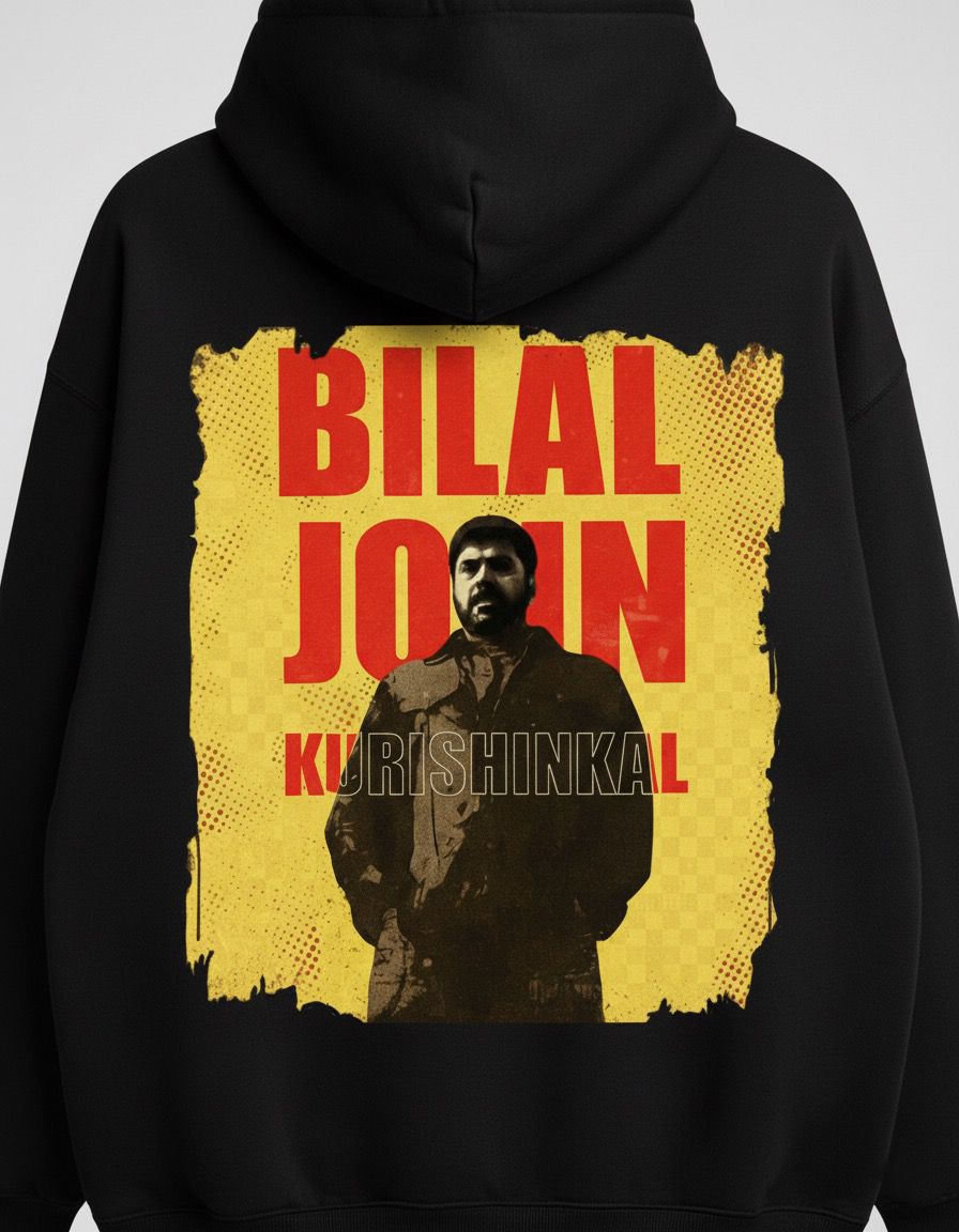 Bilal John Kurishinkal Oversized Hoodie | Big B Inspired | Malayalam Streetwear
