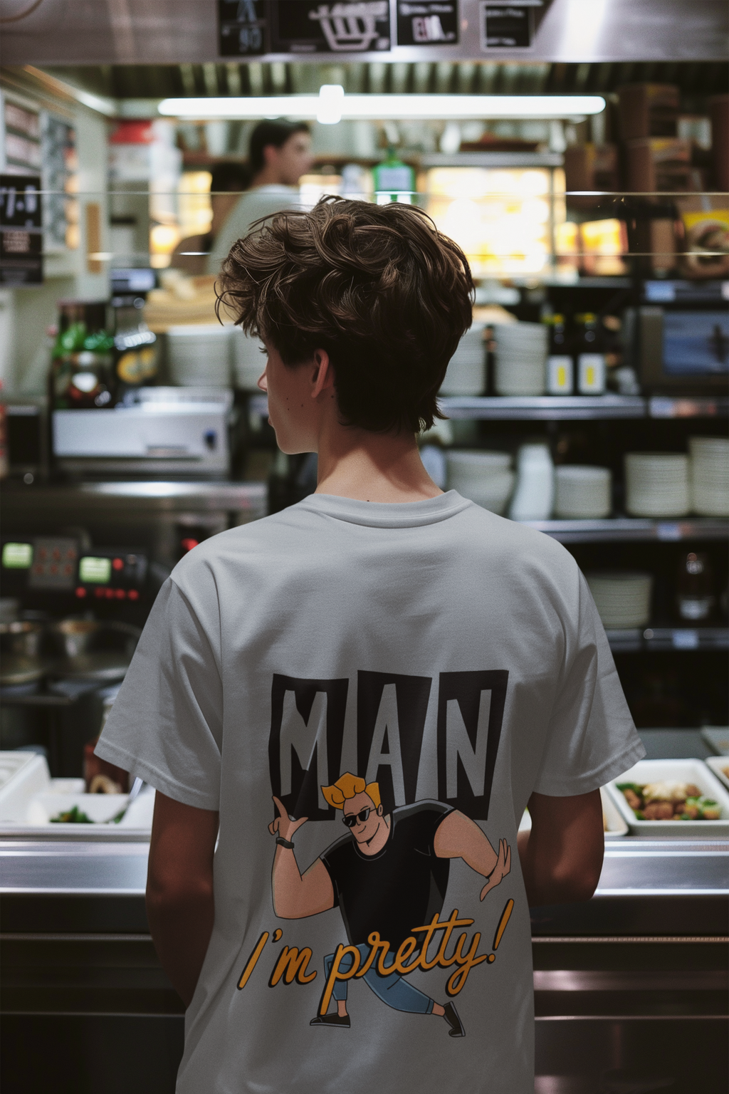 Man… I’m Pretty! Graphic Street Tee